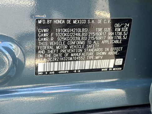 Used 2025 Honda HR-V LX image 41
