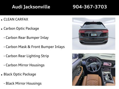 Certified 2023 Audi RS Q8 w/ Black Optic Package AWD/4WD image 9