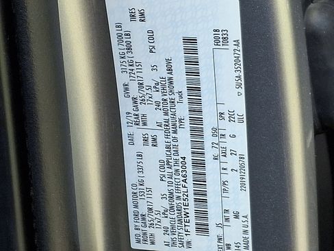 Certified 2020 Ford F150 XLT w/ Equipment Group 301A Mid AWD/4WD image 27