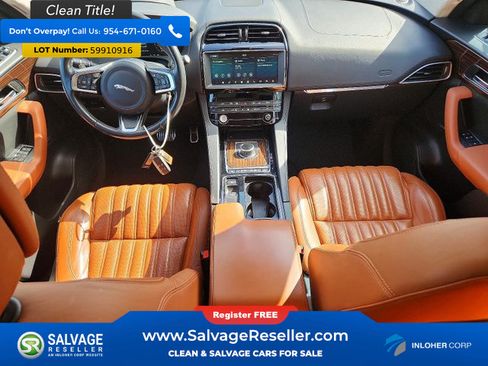 Used 2019 Jaguar F-PACE Portfolio AWD/4WD image 11