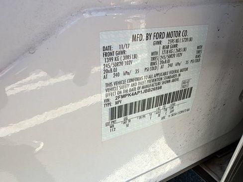 Used 2018 Ford Edge Sport w/ Equipment Group 401A AWD/4WD image 30
