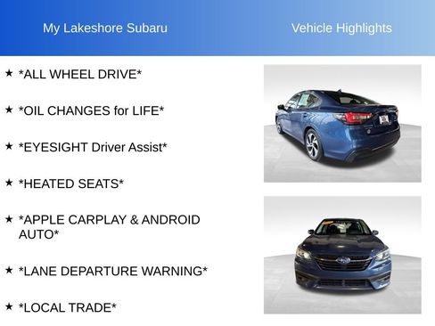 Certified 2022 Subaru Legacy Premium image 6