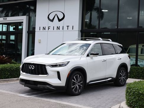 Certified 2025 INFINITI QX60 Sensory w/ Vision Package AWD/4WD image 1