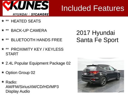 Used 2017 Hyundai Santa Fe Sport FWD image 2