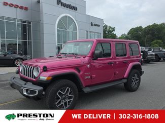 Used 2024 Jeep Wrangler Unlimited Sahara w/ Technology Group AWD/4WD video 1