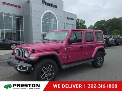 Used 2024 Jeep Wrangler Unlimited Sahara w/ Technology Group