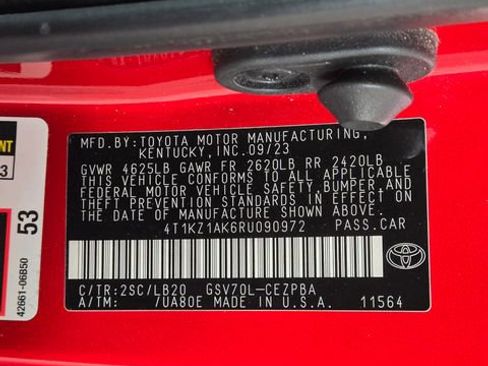 Used 2024 Toyota Camry XSE w/ Navigation Package FWD image 30