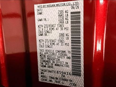 New 2026 Nissan Rogue S FWD image 37