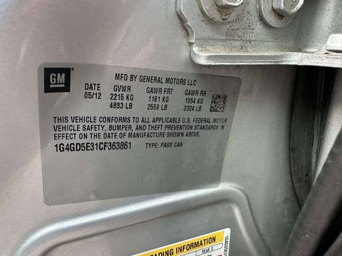Used 2012 Buick LaCrosse Premium FWD image 24