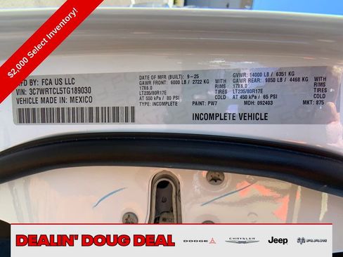 New 2026 RAM 3500 Tradesman w/ Chrome Appearance Group image 33