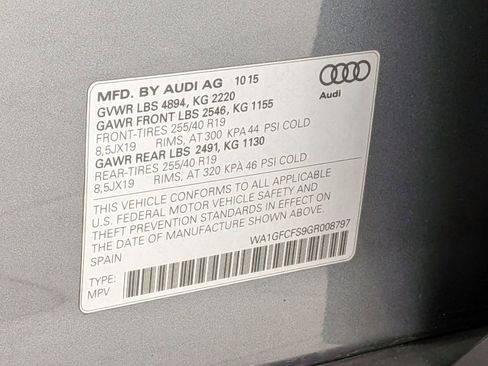 Used 2016 Audi Q3 2.0T Prestige w/ Prestige Package AWD/4WD image 35