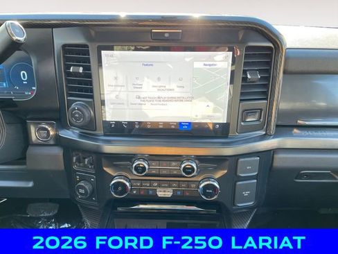 New 2026 Ford F250 Lariat w/ Black Appearance Package image 11