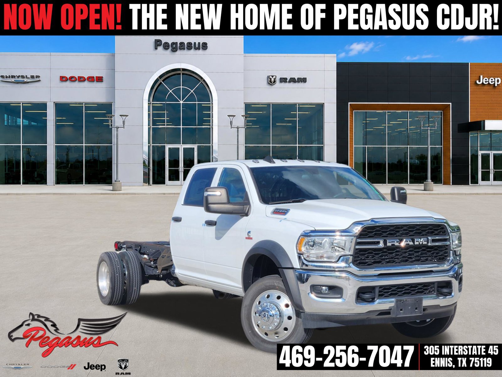 New 2024 RAM 5500 Tradesman w/ Chrome Appearance Group RWD 360° Tour