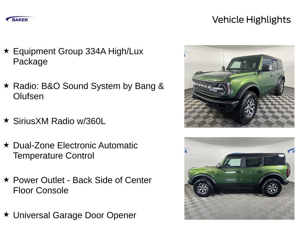 Used 2024 Ford Bronco Badlands AWD/4WD image 4
