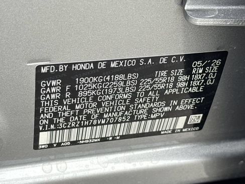 New 2027 Honda HR-V EX-L image 40
