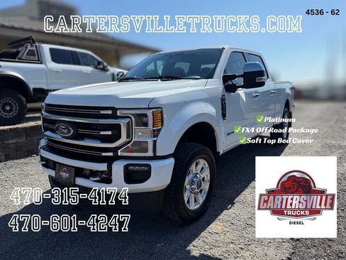 Used 2021 Ford F350 Platinum AWD/4WD image 1