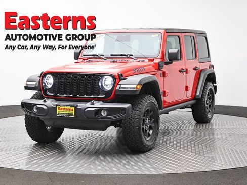 Used 2025 Jeep Wrangler Unlimited Sport S 4xe AWD/4WD image 1