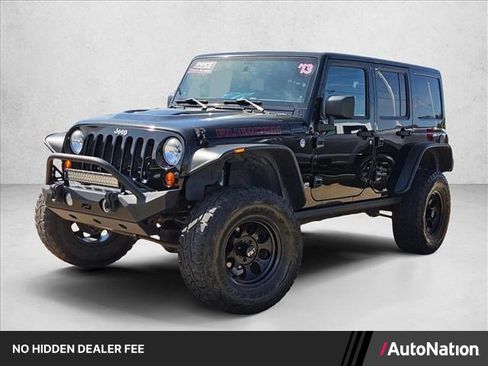Used 2013 Jeep Wrangler Unlimited Rubicon w/ Connectivity Group AWD/4WD image 1