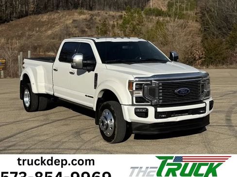 Used 2020 Ford F450 Platinum w/ FX4 Off-Road Package image 1