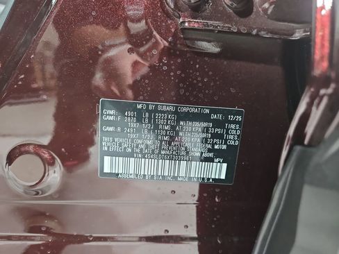 New 2026 Subaru Forester Touring image 30