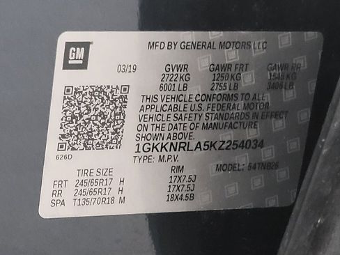 Used 2019 GMC Acadia SLE AWD/4WD image 33