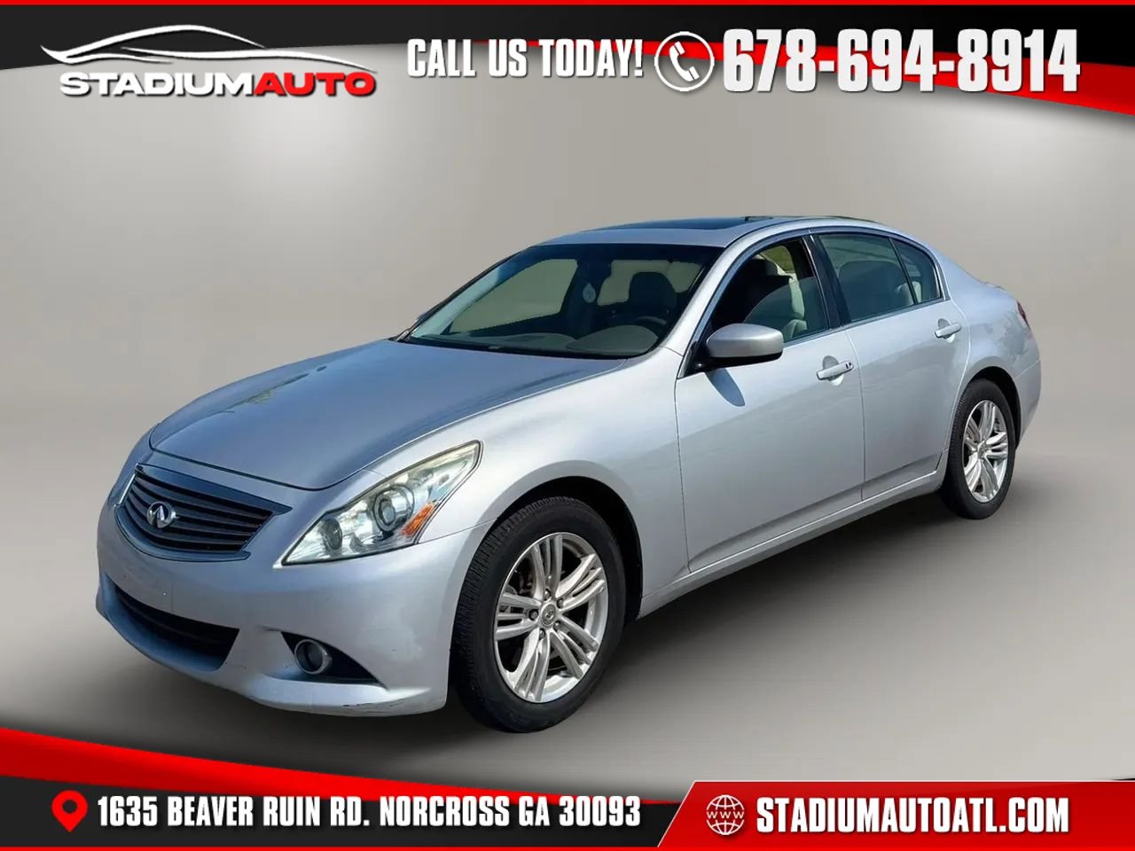 Used 2010 INFINITI G37 x Sedan w/ Premium Pkg AWD/4WD image 1