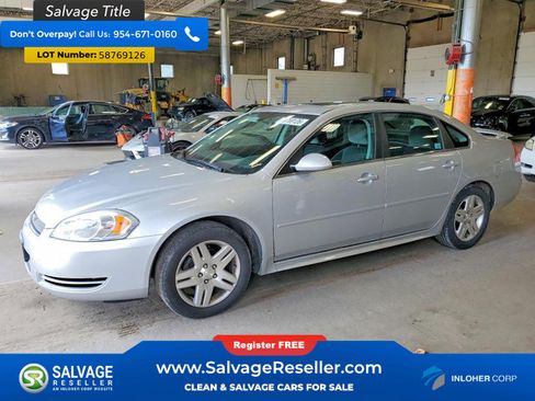 Used 2012 Chevrolet Impala LT w/ LT Sunroof Package FWD image 1