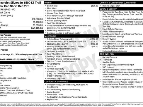 Used 2023 Chevrolet Silverado 1500 LT Trail Boss AWD/4WD image 6