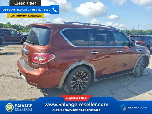 Used 2017 Nissan Armada Platinum AWD/4WD image 4