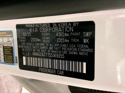 Certified 2025 Kia K5 LXS FWD image 30