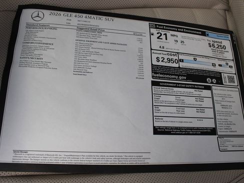 New 2026 Mercedes-Benz GLE 450 4MATIC image 40