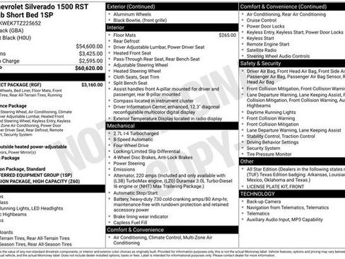 New 2026 Chevrolet Silverado 1500 RST w/ RST Select Package image 44