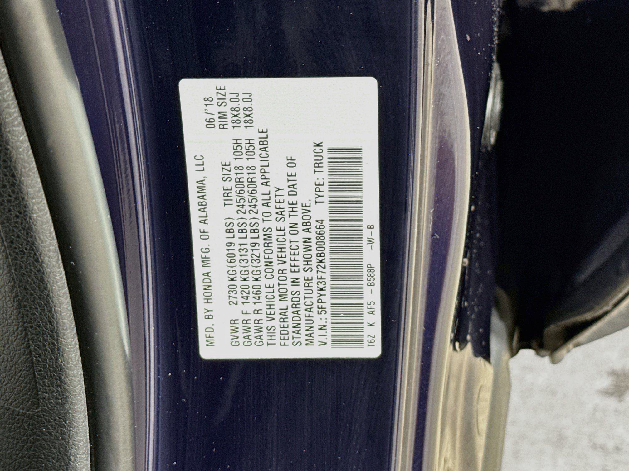 Used 2019 Honda Ridgeline RTL-E image 39