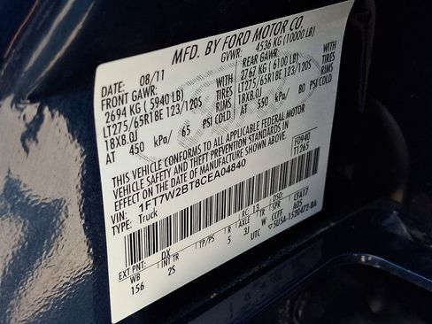 Used 2012 Ford F250 XLT w/ XLT Interior Pkg AWD/4WD image 32