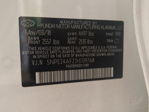Used 2018 Hyundai Sonata SE FWD image 33