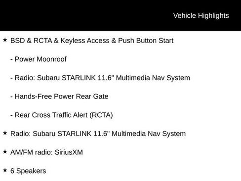 Used 2024 Subaru Outback Premium image 8