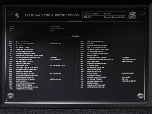 Certified 2025 Ferrari Roma Spider RWD image 29