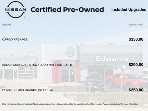 Used 2024 Nissan Pathfinder S w/ Cargo Package image 2