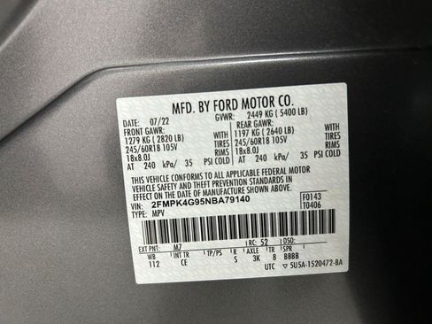 Used 2022 Ford Edge SE AWD/4WD image 20