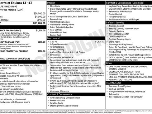 Certified 2017 Chevrolet Equinox LT w/ Convenience Package AWD/4WD image 5