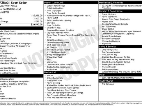 Used 2014 MAZDA MAZDA3 i Sport image 33