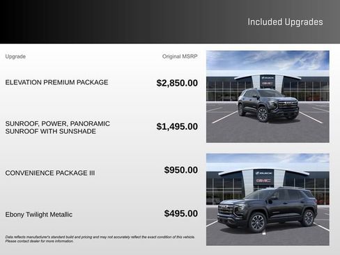 New 2026 GMC Terrain Elevation w/ Elevation Premium Package AWD/4WD image 3