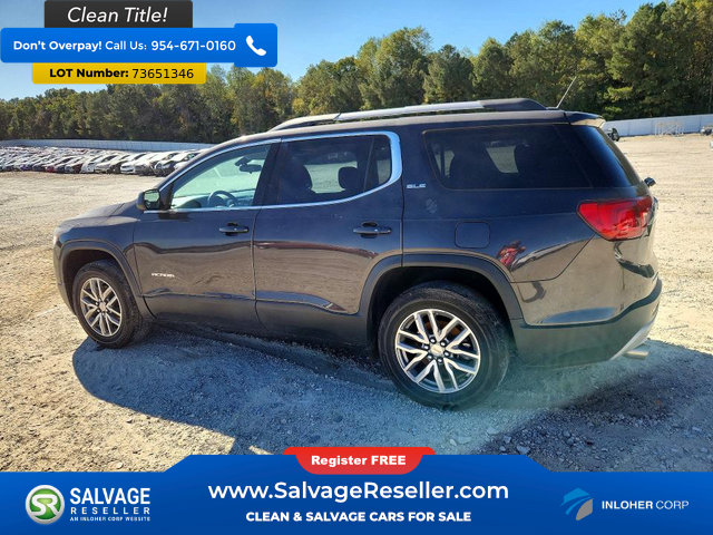 Used 2017 GMC Acadia SLE AWD/4WD image 3