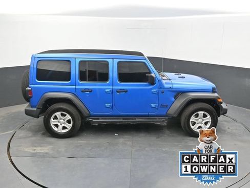 Used 2022 Jeep Wrangler Unlimited Sport w/ Sun And Sound Package AWD/4WD image 53