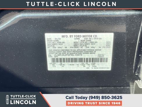 Certified 2023 Lincoln Nautilus Black Label w/ Class II Trailer Tow Package AWD/4WD image 33