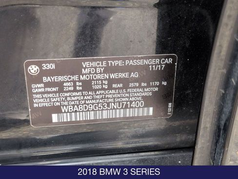 Used 2018 BMW 330i xDrive Sedan image 25