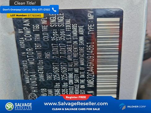 Used 2019 Hyundai Tucson SE image 16