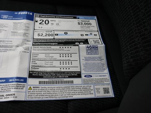 Used 2023 Ford F150 XLT w/ Equipment Group 302A High AWD/4WD image 70