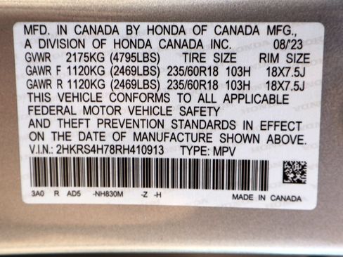 Used 2024 Honda CR-V EX-L image 40