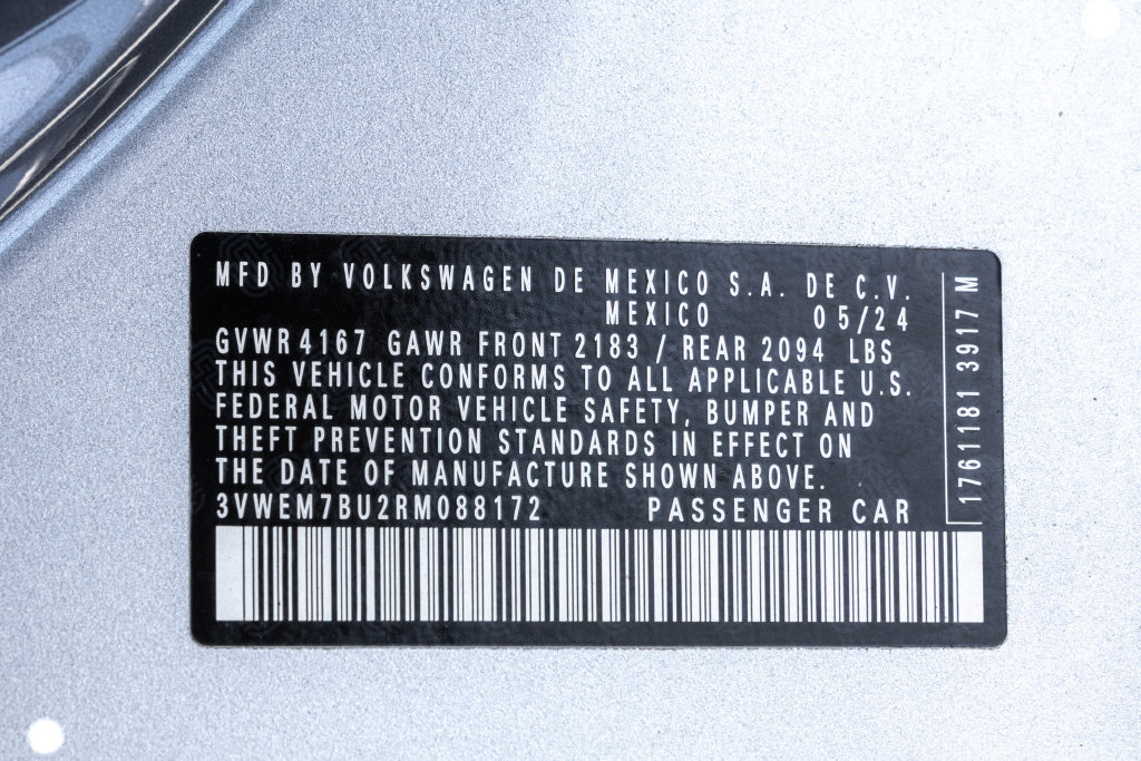 Certified 2024 Volkswagen Jetta SE FWD image 36